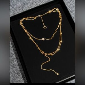 3 layers star pearl necklace, NWOT